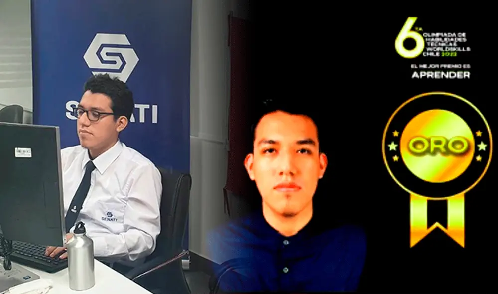 Josué Sulca recibió apoyo de Senati para poder representar a Perú en la Olimpiada de Habilidades Técnicas. Foto: composición LR/Senati Josué Sulca recibió apoyo de Senati para poder representar a Perú en la Olimpiada de Habilidades Técnicas. Foto: composición LR/Senati