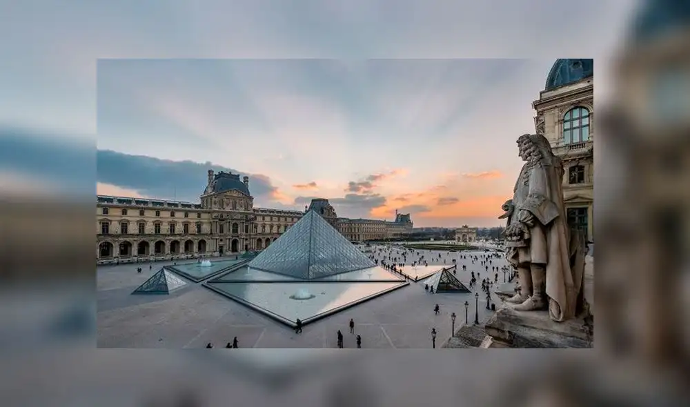 El Museo del Louvre fue visitado en 2019 por 9,6 millones de personas. Foto: Twitter