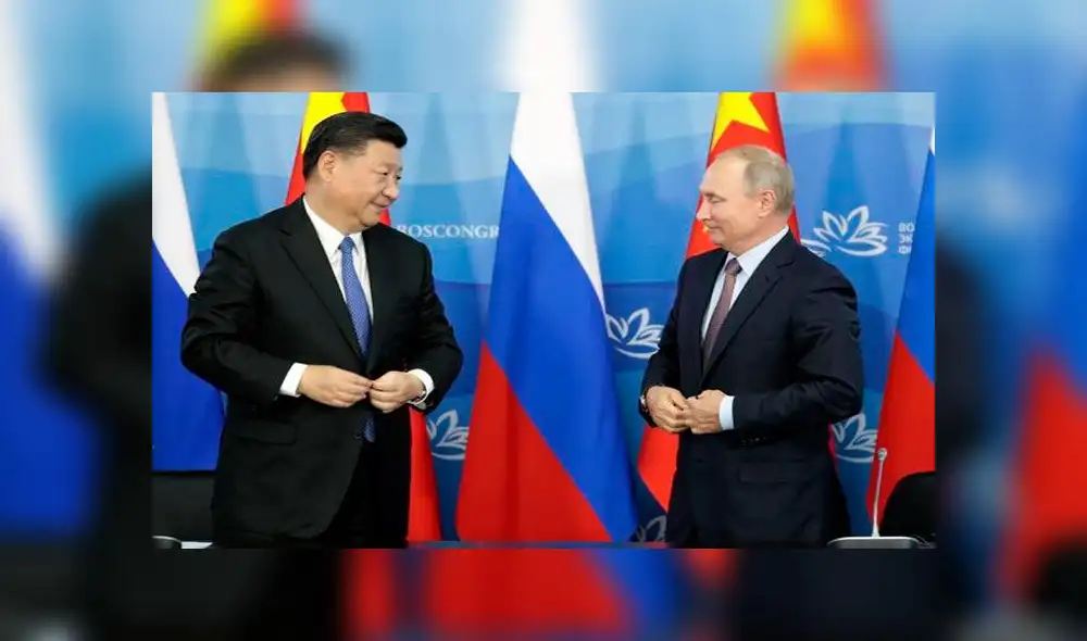 Xi Jinping (i) y Vladimir Putin durante un encuentro en en Vladivostok (Rusia) hace dos años. Foto: AFP Xi Jinping (i) y Vladimir Putin durante un encuentro en en Vladivostok (Rusia) hace dos años. Foto: AFP