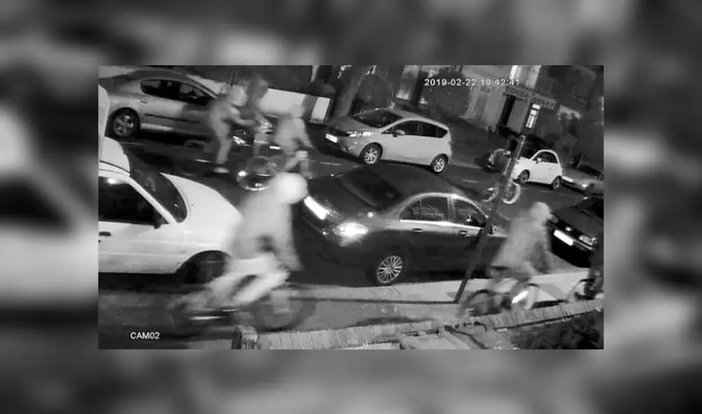 Escalofriante momento en que pandilla saca machetes y espadas antes de matar a un padre adolescente [VIDEO]