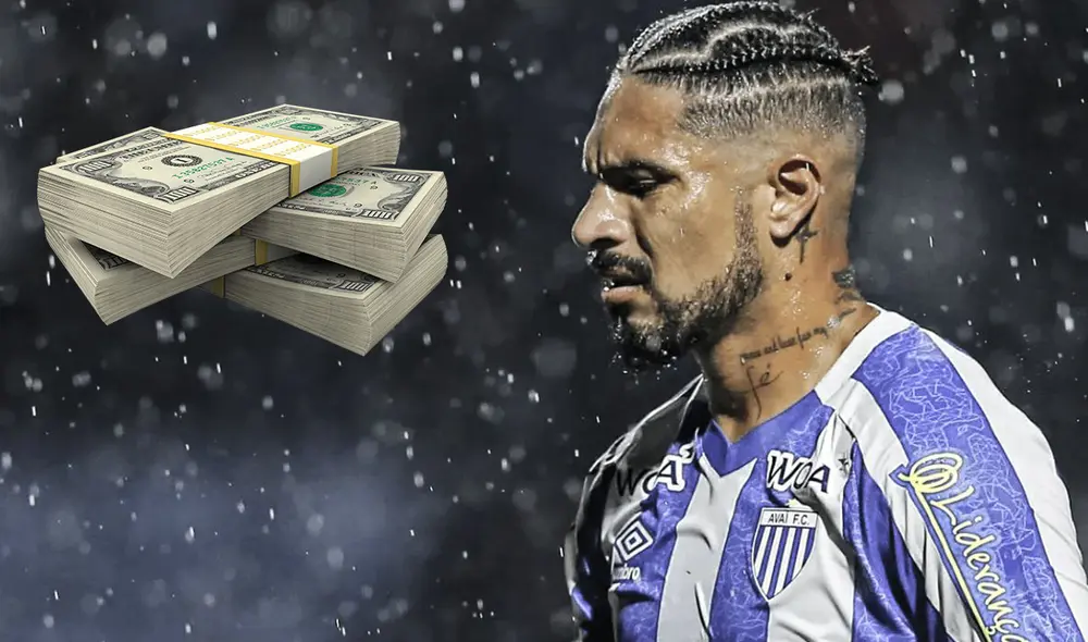 Paolo Guerrero priorizó el aspecto deportivo antes que el económico para firmar por el club brasileño. Foto: composición/Avaí FC Paolo Guerrero priorizó el aspecto deportivo antes que el económico para firmar por el club brasileño. Foto: composición/Avaí FC