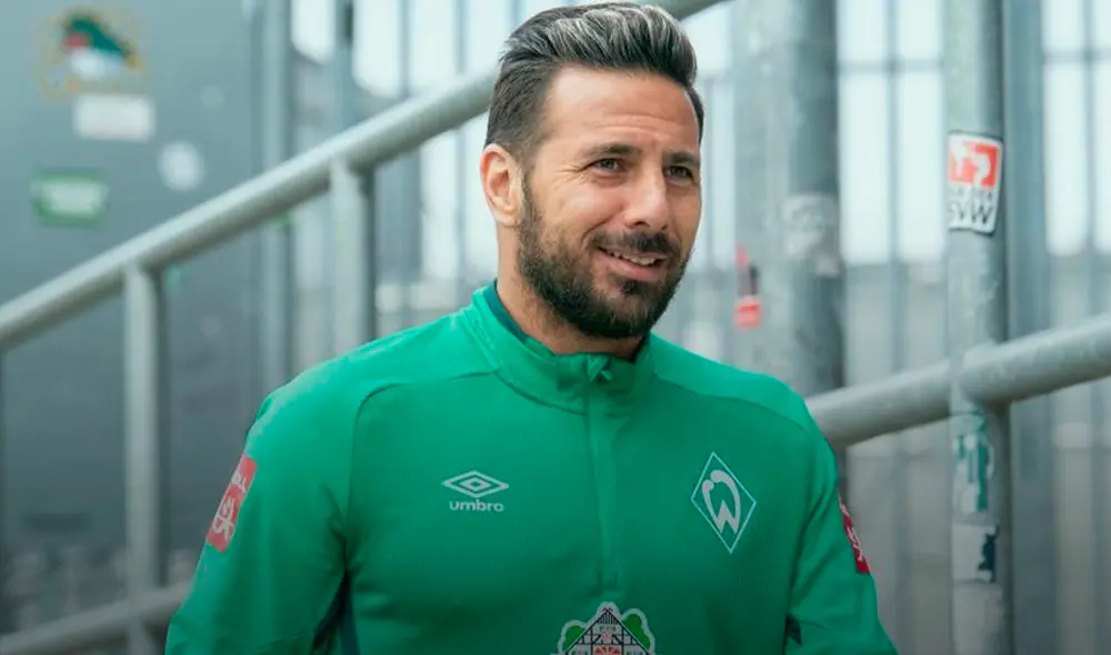 Claudio Pizarro informó que se ha lesionado en un entrenamiento del Werder Bremen. Foto: Werder Bremen