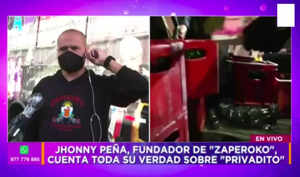 El músico y director admitió que sí estuvieron tomando licor en el lugar. | Foto: Captura de Latina