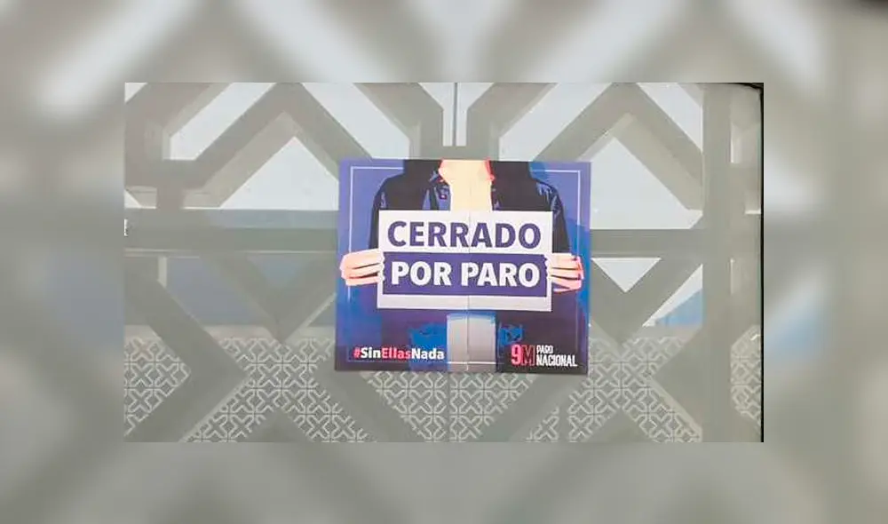 Gran parte de las trabajadoras de la Cámara de Diputados acató el paro de este 9 de marzo. (Foto: Twitter) Gran parte de las trabajadoras de la Cámara de Diputados acató el paro de este 9 de marzo. (Foto: Twitter)