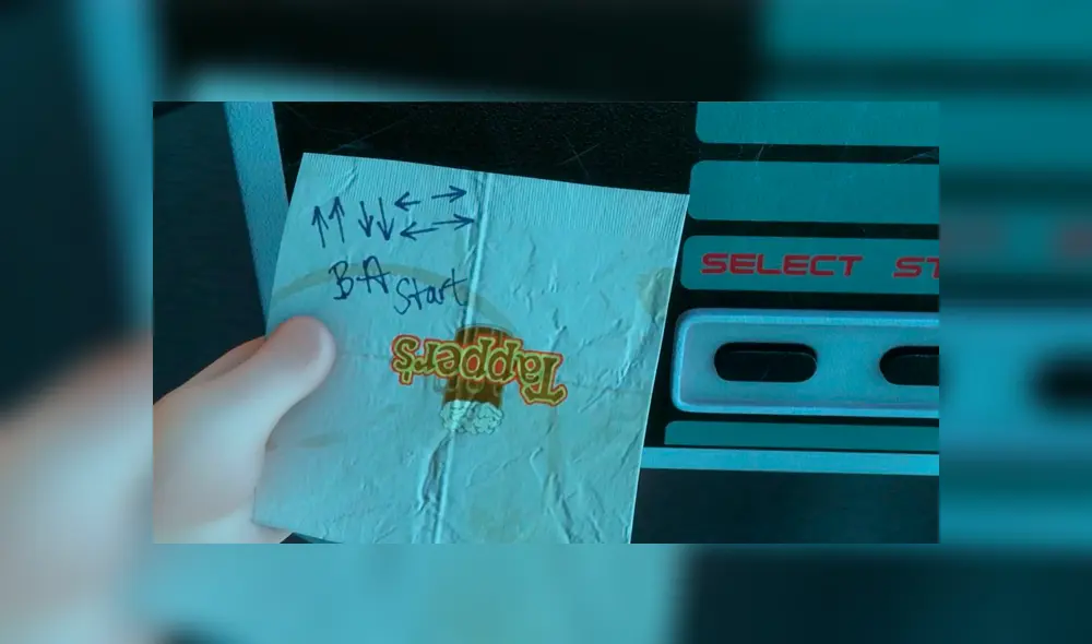 El 'código Konami' en 'Wreck It Ralph'.