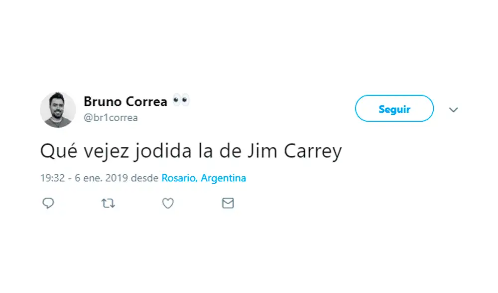 Jim Carrey luce irreconocible en la alfombra roja de los Golden Globes 2019 [VIDEO]