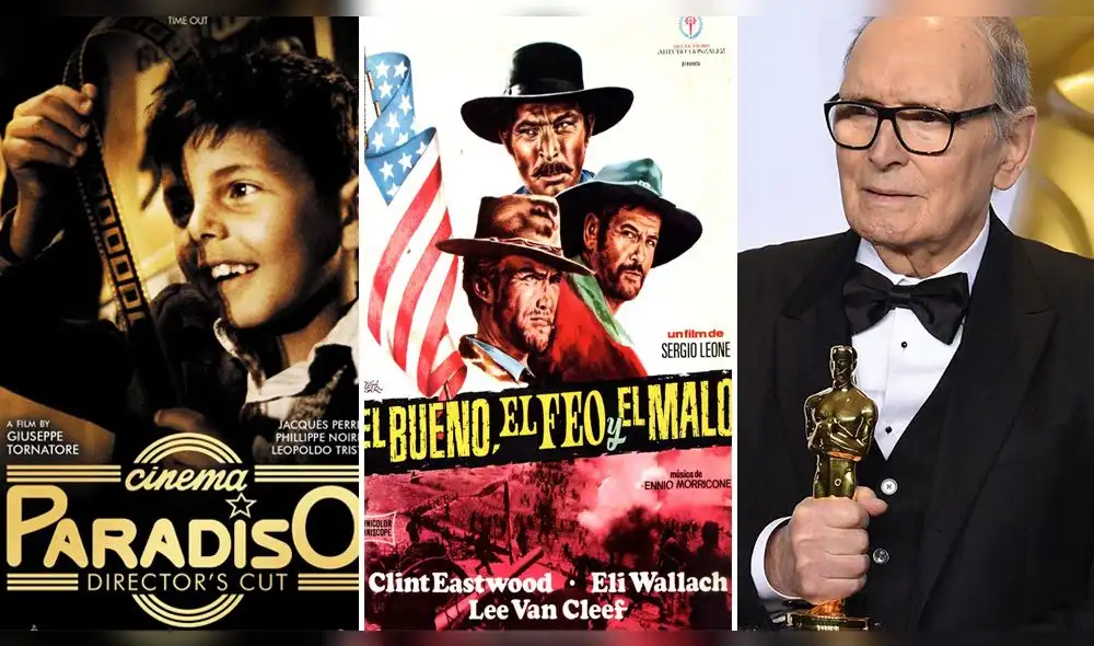 Ennio Morricone y su paso por el cine - Crédito: difusión / The Academy Facebook