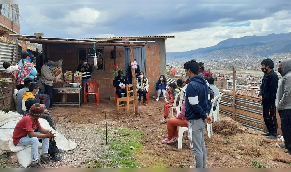Agentes de la Comisaría de San Sebastián hicieron importante aporte. Foto: PNP