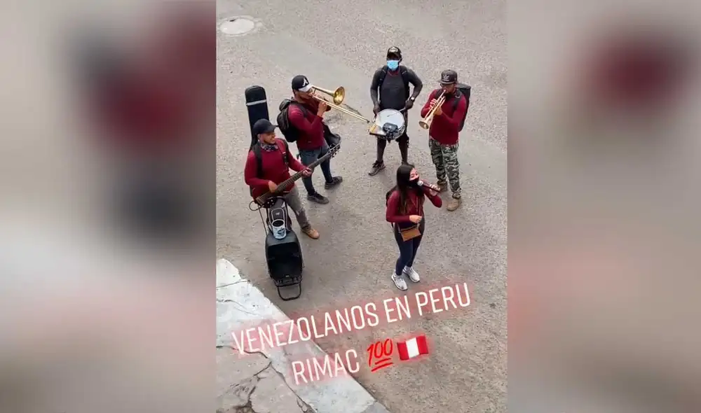 Desliza las imágenes para conocer un poco más sobre esta agrupación extranjera que demostró su talento en plena vía pública. Foto: captura de TikTok/@crismel095