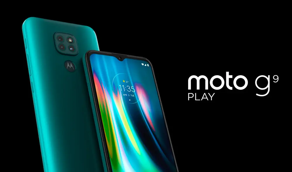Lanzamiento oficial del nuevo Moto G9 Play de Motorola . | Foto: Composición La República.