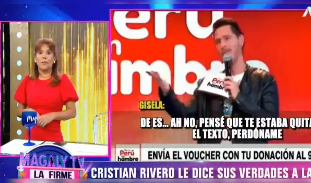 Magaly Medina culpa a Gisela Valcárcel de no dejarla participar en la Teletón