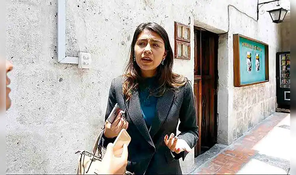 La consejera Crhiss Diaz realizó labor de fiscalización. Foto: La República.