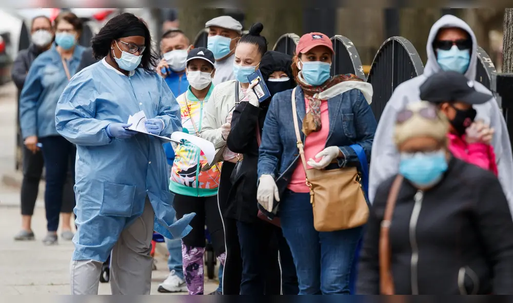 El Gobierno de los Estados Unidos repartirá millones de pruebas rápidas en distintos puntos del país. Foto: EFE. El Gobierno de los Estados Unidos repartirá millones de pruebas rápidas en distintos puntos del país. Foto: EFE.