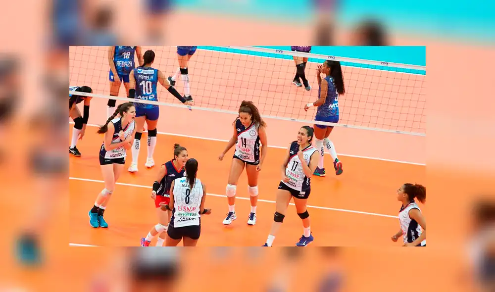 USMP venció 3-0 a Rebaza Acosta. Crédito: Ovación.pe