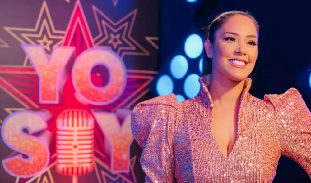 Karen Schwarz regresa a Yo soy para acompañar a Cristian Rivero en la conducción. Foto: difusión Karen Schwarz regresa a Yo soy para acompañar a Cristian Rivero en la conducción. Foto: difusión