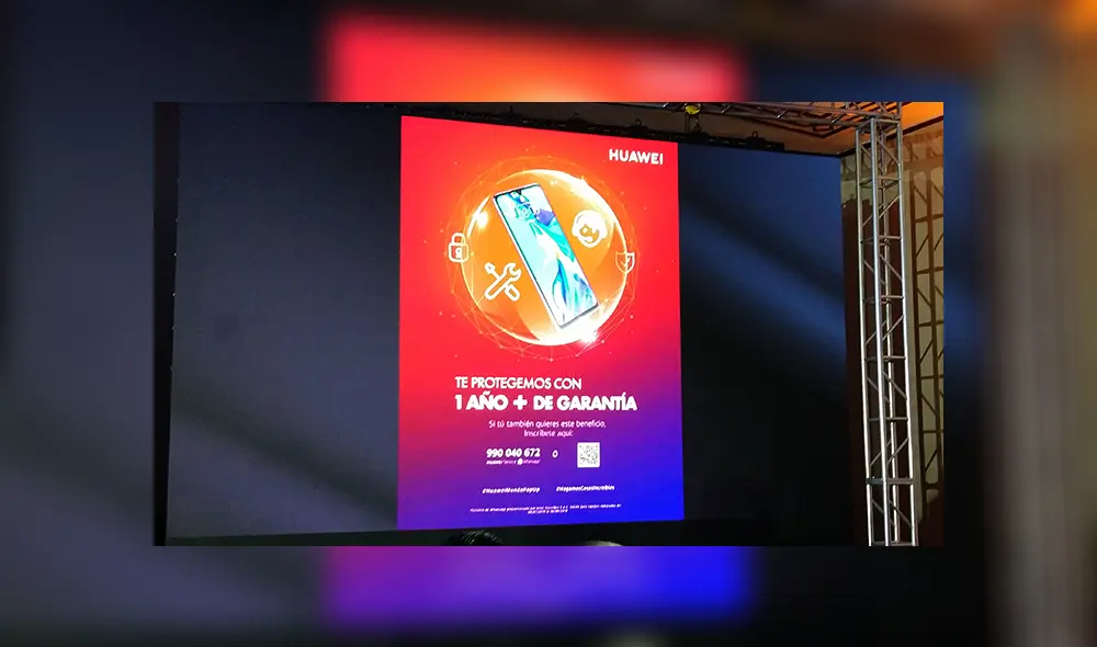 Huawei promete otorgar 24 meses de garantía por la compra de un Y9 Prime 2019. | Foto: La República