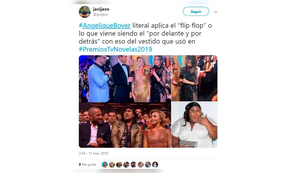 Memes de Angelique Boyer se vuelven tendencia en Facebook tras usar vestido al revés [FOTOS]