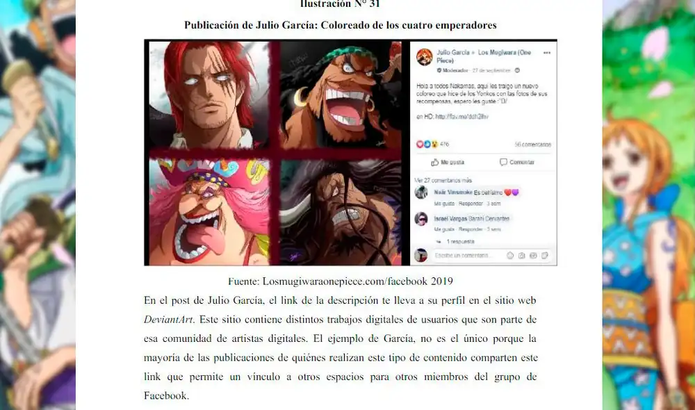 La tesis sobre el anime creado por Eiichiro Oda fue presentada en la Universidad Católica Boliviana ‘San Pablo'. Foto: Captura/Facebook/Los Mugiwara La tesis sobre el anime creado por Eiichiro Oda fue presentada en la Universidad Católica Boliviana ‘San Pablo'. Foto: Captura/Facebook/Los Mugiwara