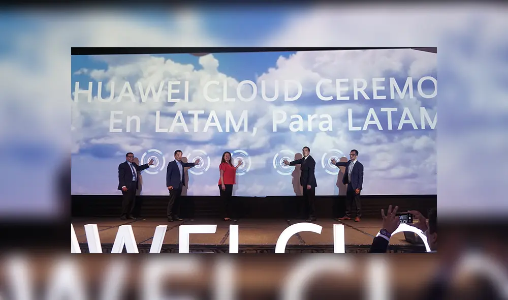 Ceremonia de inauguración de Huawei Cloud en Perú.| Foto: Huawei
