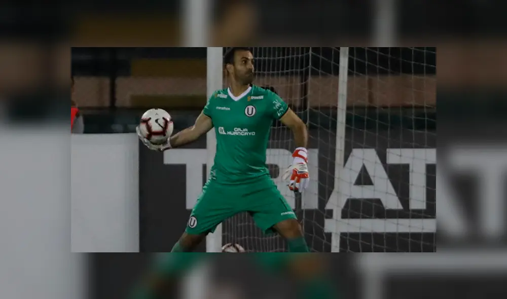 El arquero llegó esta temporada a Universitario. Créditos: La República El arquero llegó esta temporada a Universitario. Créditos: La República