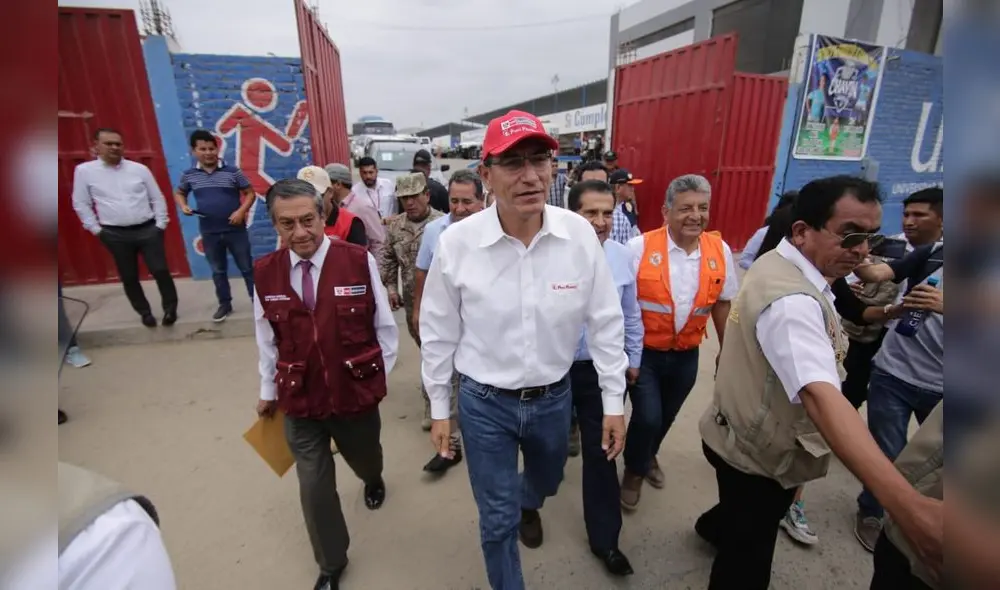 Martín Vizcarra visitó La Libertad, este martes 23. Foto: La República. Martín Vizcarra visitó La Libertad, este martes 23. Foto: La República.