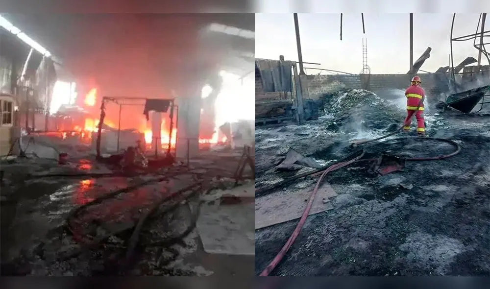 Hasta el lugar llegaron seis unidades de la Compañía de Bomberos, quienes controlaron el incendio tras varias horas de arduo trabajo. Hasta el lugar llegaron seis unidades de la Compañía de Bomberos, quienes controlaron el incendio tras varias horas de arduo trabajo.