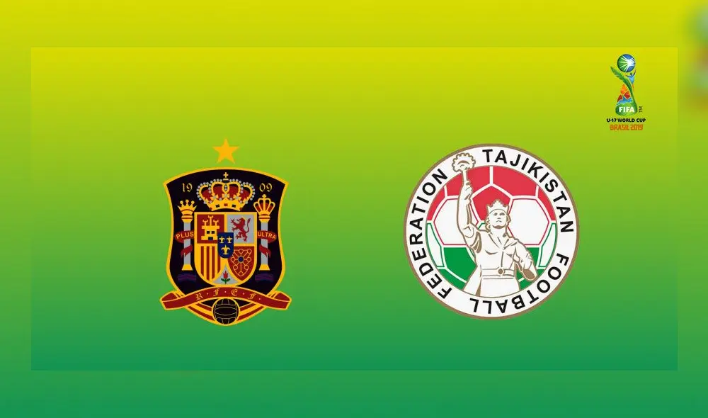 España vs. Tayikistán EN VIVO ONLINE por la fase de grupos del Mundial Sub 17.