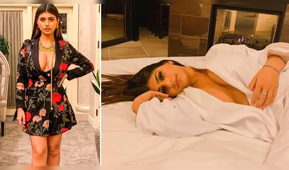 Mia Khalifa deja al descubierto problema en su piel con atrevido calendario para adultos 