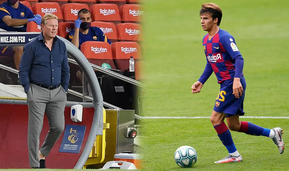 Ronald Koeman explicó porque Riqui Puig no tiene garantizada su presencia en el FC Barcelona. (FOTO: AFP/Composición La República).