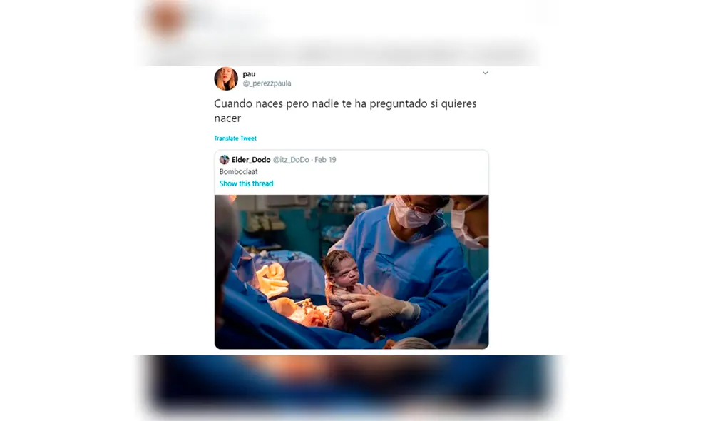 La recién nacida tuvo un curioso gesto que se volvió en Facebook y otras redes sociales. La recién nacida tuvo un curioso gesto que se volvió en Facebook y otras redes sociales.