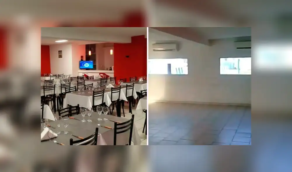 El antes y después del restaurante de Claudia Saluzzo, tras la crisis del coronavirus. El antes y después del restaurante de Claudia Saluzzo, tras la crisis del coronavirus.