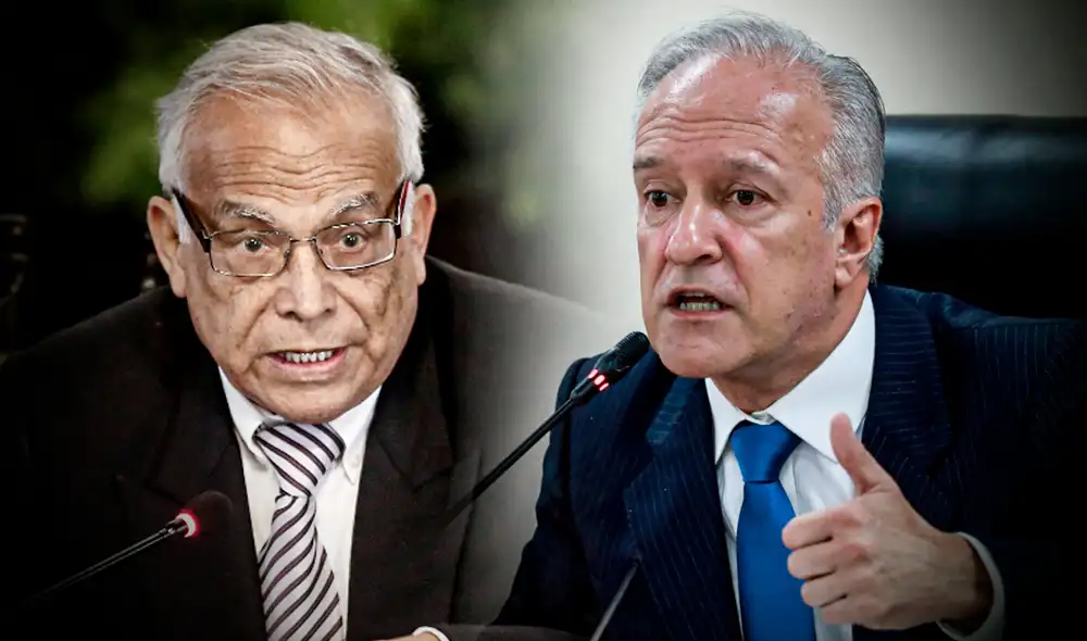 El presidente del Consejo de Ministros, Aníbal Torres, planteó cuestión de confianza por ley que limita el referéndum. Foto: composición Gerson Cardoso/ La República El presidente del Consejo de Ministros, Aníbal Torres, planteó cuestión de confianza por ley que limita el referéndum. Foto: composición Gerson Cardoso/ La República