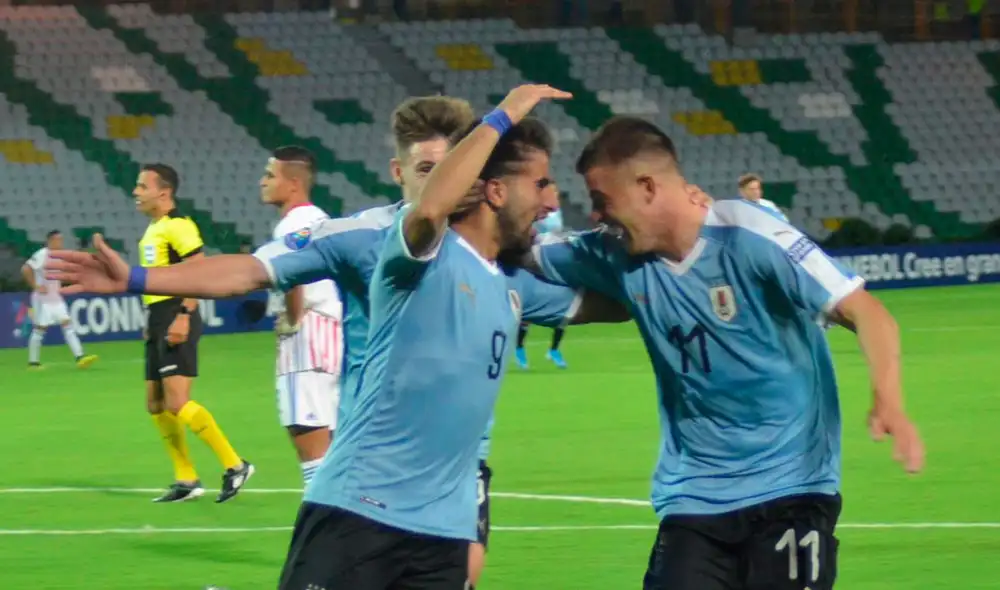 Uruguay se impuso a Paraguay con un solitario gol de Diego Rossi (48'). Foto: Twitter Uruguay se impuso a Paraguay con un solitario gol de Diego Rossi (48'). Foto: Twitter