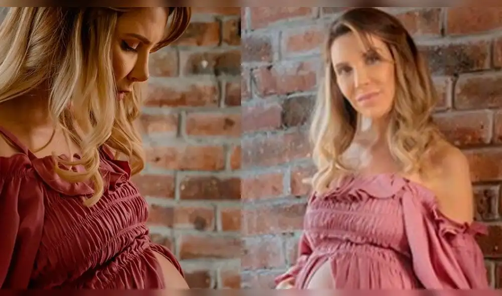 Juliana Oxenford comparte tierna sesión de fotos de la última etapa de su embarazo | FOTO: Instagram