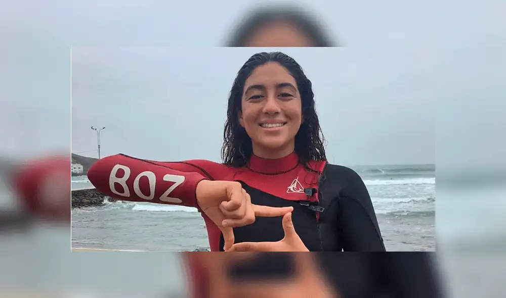 Daniella Rosas compite en Surf Open. Foto: Facebook