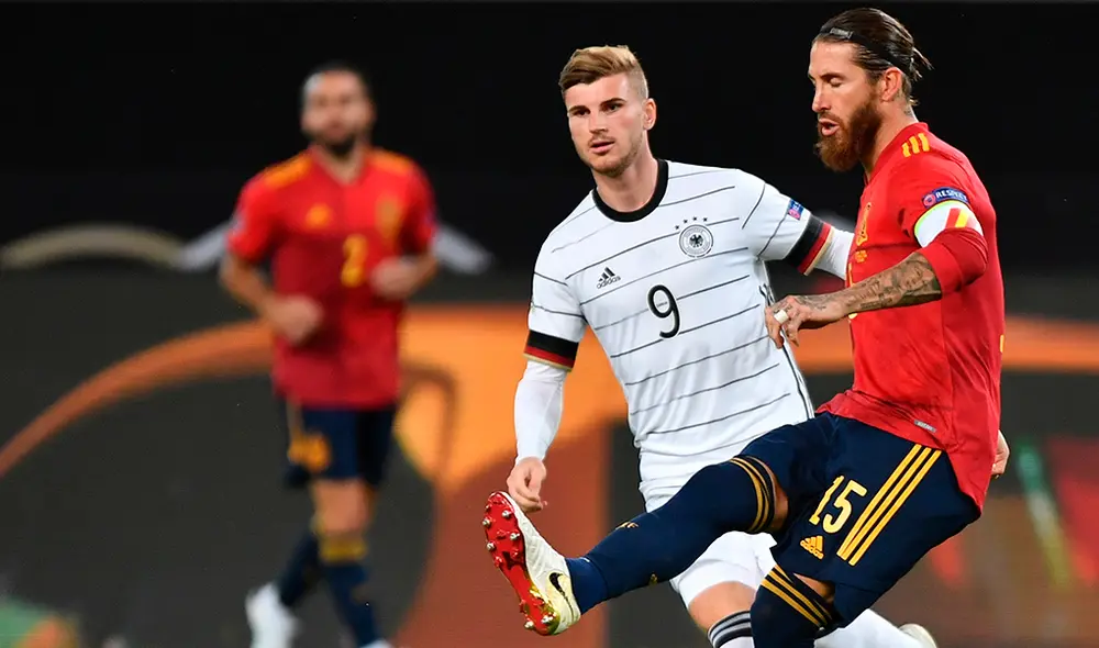 España vs Alemania EN VIVO por la Liga de Naciones. Foto: EFE España vs Alemania EN VIVO por la Liga de Naciones. Foto: EFE