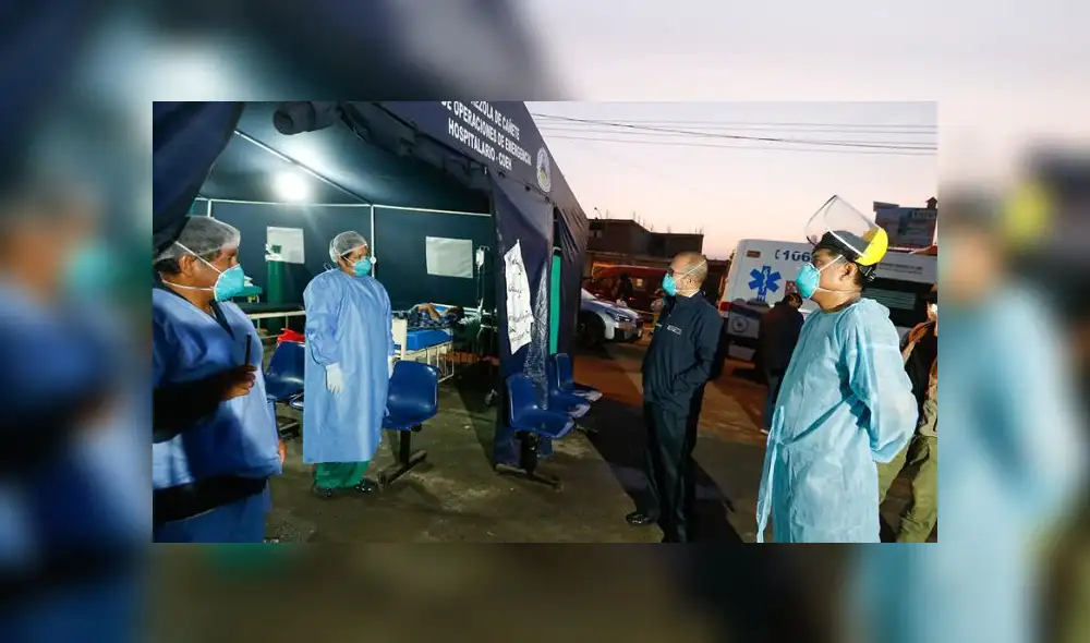 Durante su visita, el Ministro Zamora reconoció la necesidad de empezar a operar el Hospital Regional de Cañete. (Foto: Minsa)