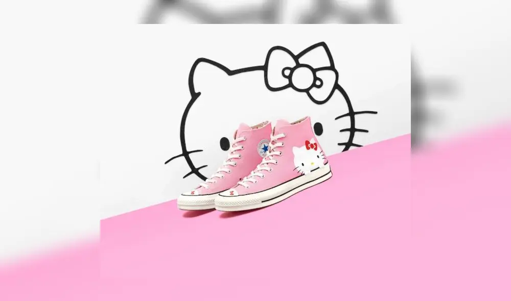Converse lanzará una línea de tenis inspirada en Hello Kitty