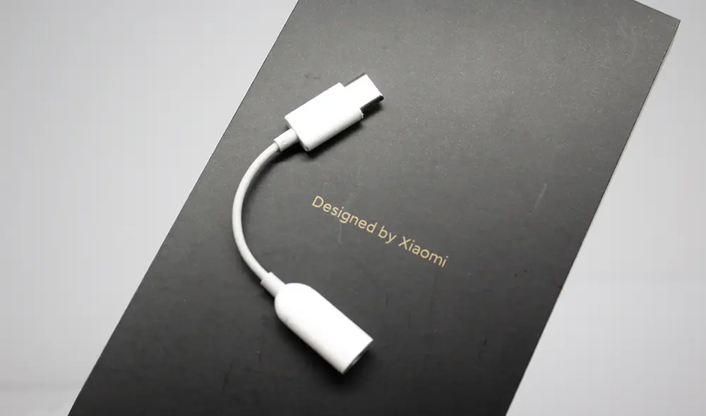 Un adaptado de USB-C a minijack de 3,5mm. Foto: Carol Larrain