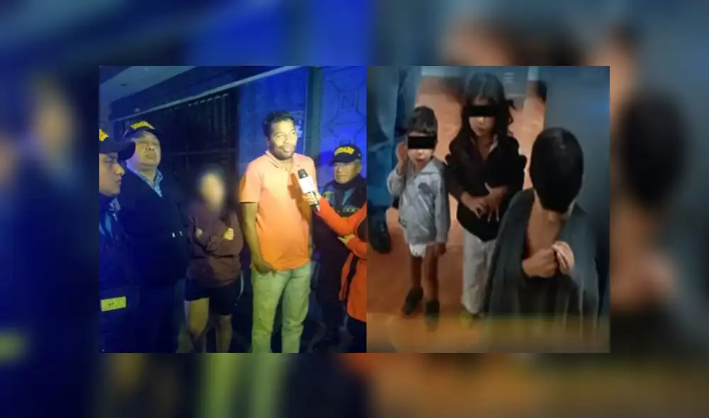 Santa Anita: hallan tres niños venezolanos deambulando por las calles [VIDEO]