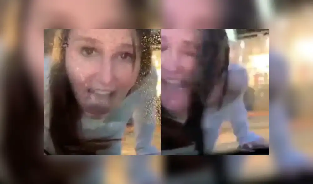 Facebook: Chica intenta limpiar parabrisas de sensual manera y su novio le hace cruel broma [VIDEO]