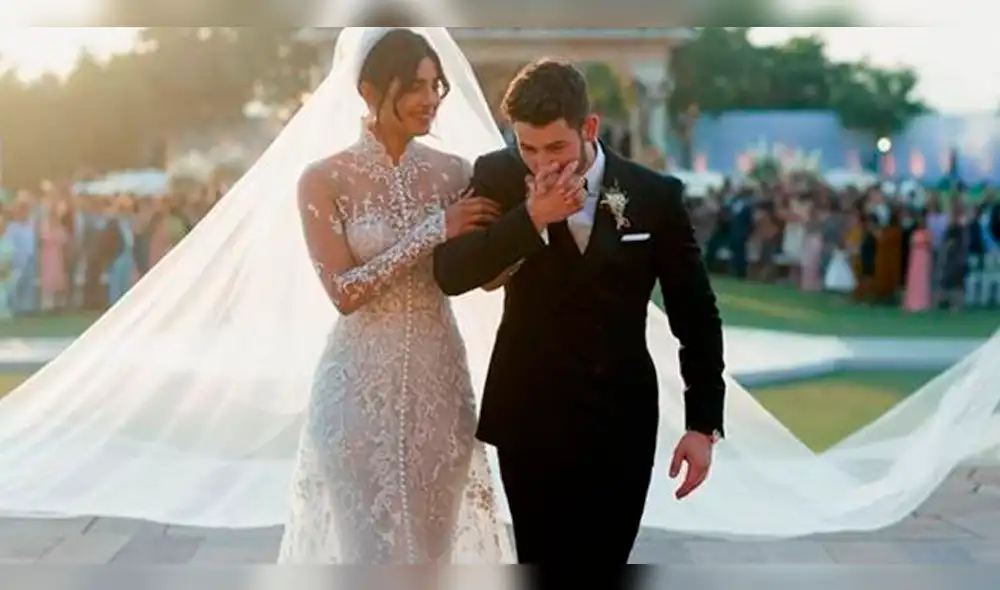 Captan a Nick Jonas llorando en boda y fans culpan a Priyanka Chopra [VIDEO]
