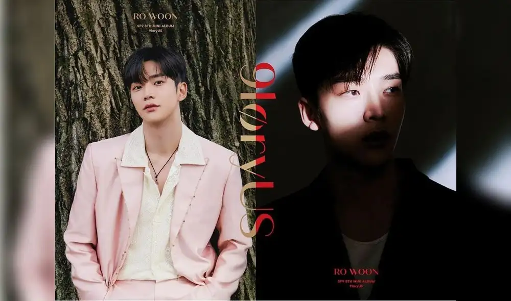 Jacket póster 'Summer Breeze' de  RO WOON de SF9 para su octavo mini álbum 9loryUS. Crédito: Instagram