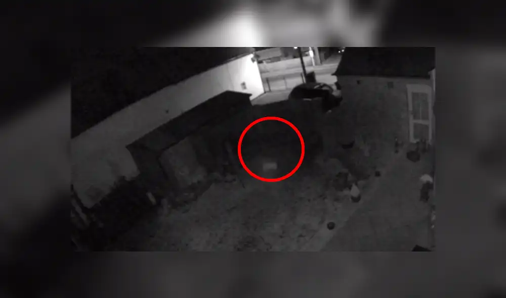 YouTube viral: chica revisa videos de seguridad y cree haber filmado un 'fantasma' [VIDEO]