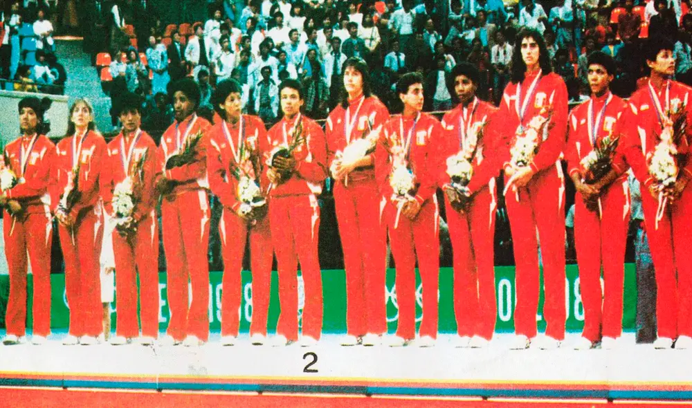 Las peruanas disputaron la final contra Unión Soviética un 29 de setiembre de 1988. Foto: Difusión