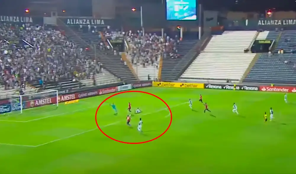 Santiago Rodríguez marcó el solitario tanto.