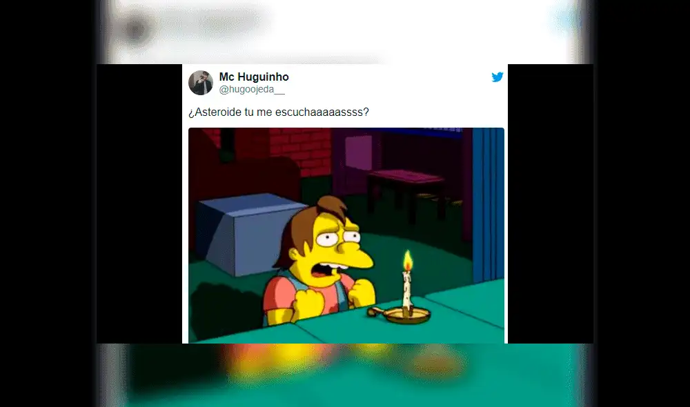 Memes por el paso cercano del meteorito F30. Foto:Twitter Memes por el paso cercano del meteorito F30. Foto:Twitter