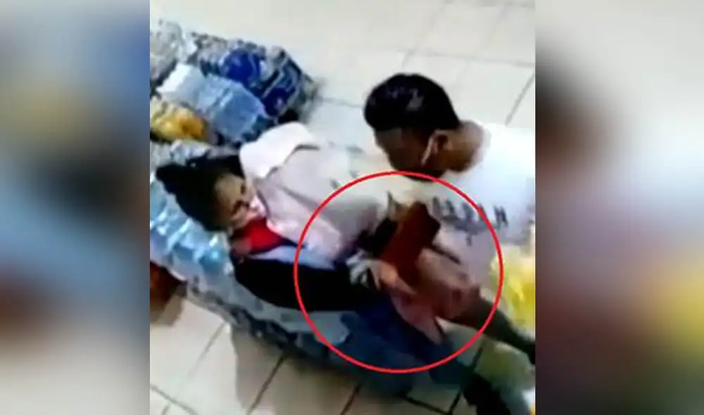 Sujetos utilizaron la misma modalidad en dos ocasiones en SMP. Foto: captura de Latina Sujetos utilizaron la misma modalidad en dos ocasiones en SMP. Foto: captura de Latina