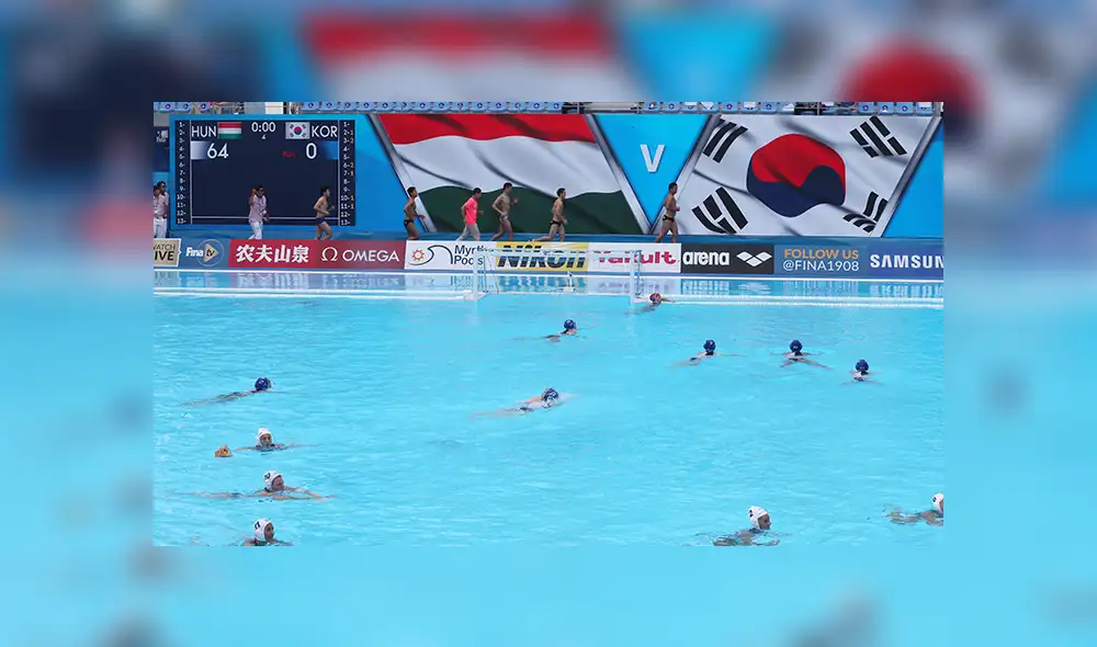 Las integrantes del equipo de waterpolo de Corea del Sur lloraron al anotar su primer gol. Las integrantes del equipo de waterpolo de Corea del Sur lloraron al anotar su primer gol.