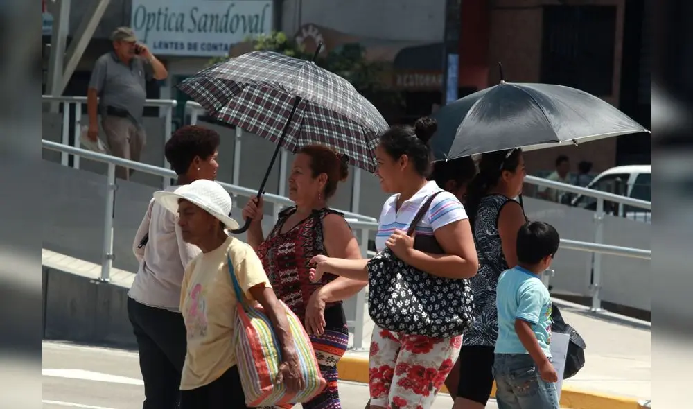 verano | sol | calor Foto: Andina.pe